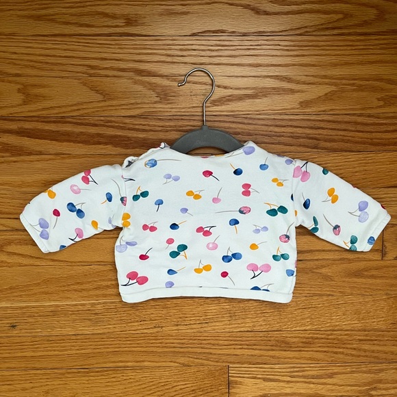 Zara Multi-colored Cherry Sweatshirt - Picture 2 of 4